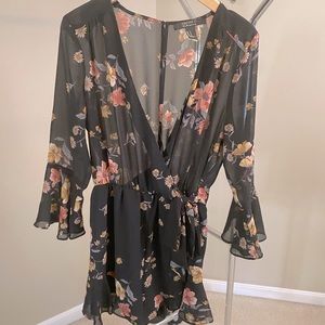 Forever 21 shorts romper